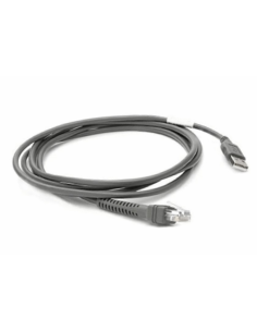 Zebra CBA-U21-S07ZBR cable de serie Negro 2,1 m USB EAS