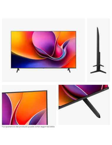 Hisense 50A6Q Televisor 127 cm (50") 4K Ultra HD Smart TV Wifi Negro 200 cd / m²