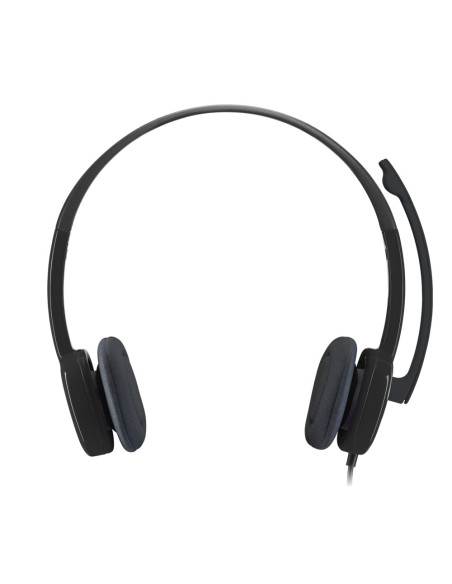 Logitech 981-000589 auricular y casco Auriculares Alámbrico Diadema Oficina/Centro de llamadas Negro