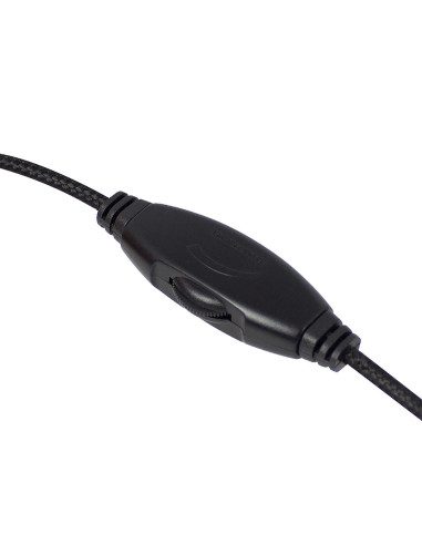 Ewent EW3567 auricular y casco Auriculares Alámbrico Diadema Llamadas/Música Negro