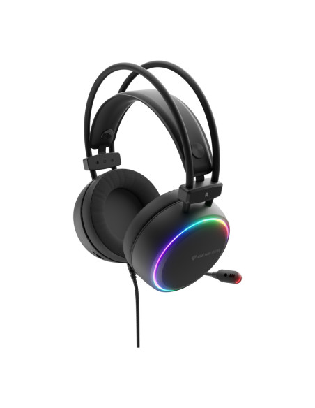 GENESIS NSG-2307 auricular y casco Auriculares Alámbrico Diadema Juego USB tipo A Negro