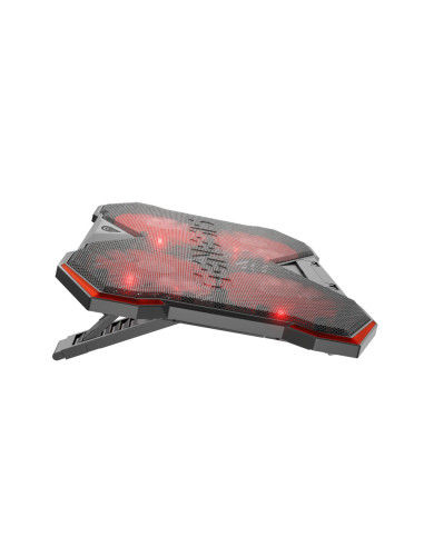 GENESIS Oxid 260 almohadilla fría 43,9 cm (17.3") 1010 RPM Negro, Rojo