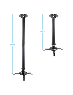 TooQ PJ3030TN-B montaje para projector Negro 2