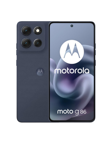 Motorola moto g86 5G 16,9 cm (6.67") SIM doble Android 15 USB Tipo C 8 GB 256 GB 5200 mAh Azul oscuro