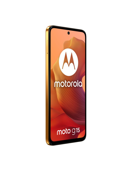 Motorola moto g15 17,1 cm (6.72") SIM doble Android 15 4G USB Tipo C 8 GB 256 GB 5200 mAh Naranja