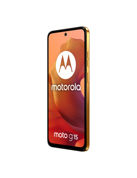 Motorola moto g15 17,1 cm (6.72") SIM doble Android 15 4G USB Tipo C 8 GB 256 GB 5200 mAh Naranja
