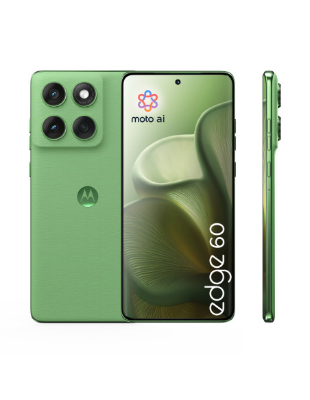 Motorola edge 60 16,9 cm (6.67") SIM doble Android 15 5G USB Tipo C 12 GB 512 GB 5200 mAh Verde