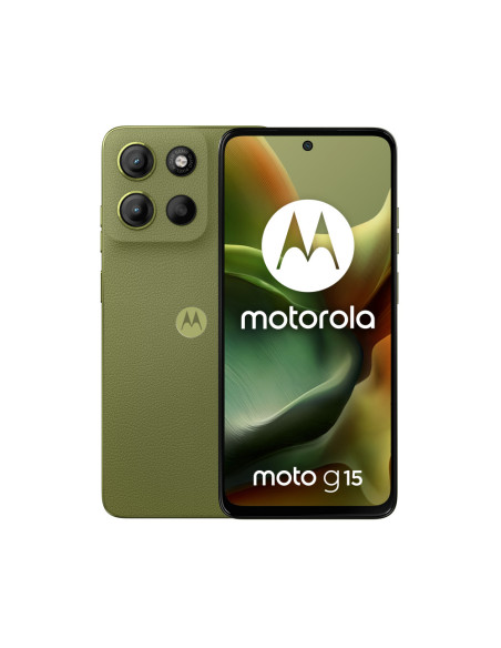 Motorola moto g15 17,1 cm (6.72") SIM doble Android 15 4G USB Tipo C 8 GB 256 GB 5200 mAh Verde
