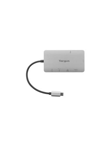 Targus DOCK419 Alámbrico USB 3.2 Gen 1 (3.1 Gen 1) Type-C Gris