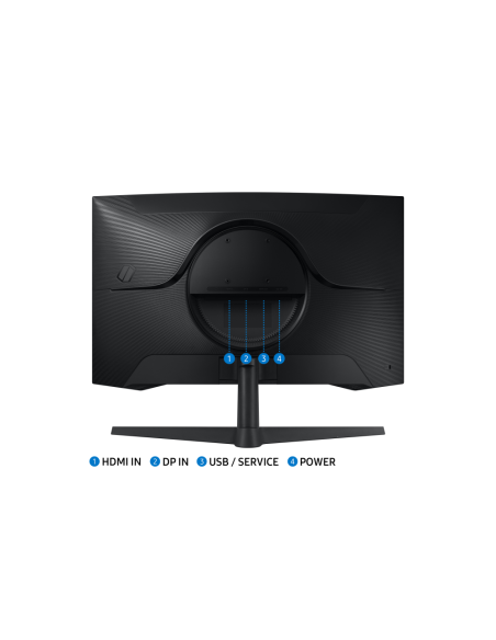 Samsung G55C pantalla para PC 68,6 cm (27") 2560 x 1440 Pixeles Quad HD LED Negro