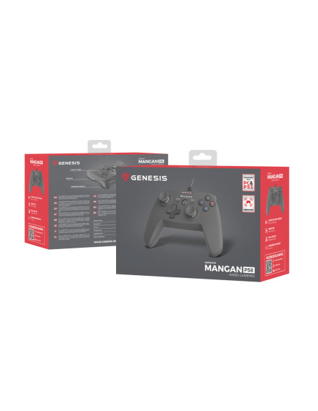 GENESIS P58 Negro USB Gamepad Analógico PC, Playstation 3