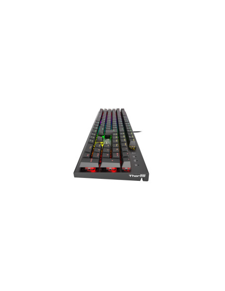 GENESIS THOR 300 RGB teclado Juego USB QWERTY Inglés Negro