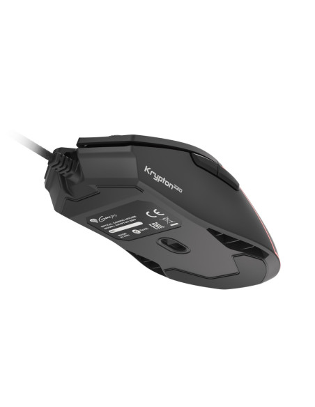 GENESIS Krypton 220 ratón Juego mano derecha USB tipo A Óptico 6400 DPI