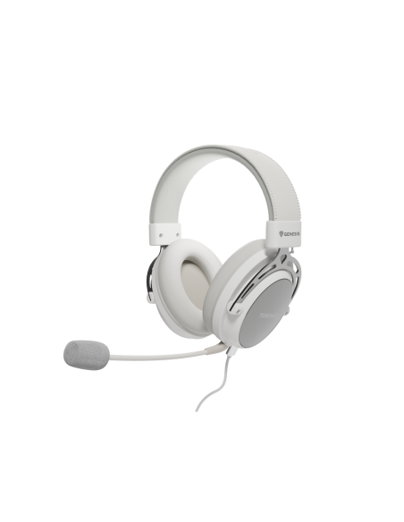 GENESIS Toron 301 Auriculares Alámbrico Diadema Juego Blanco