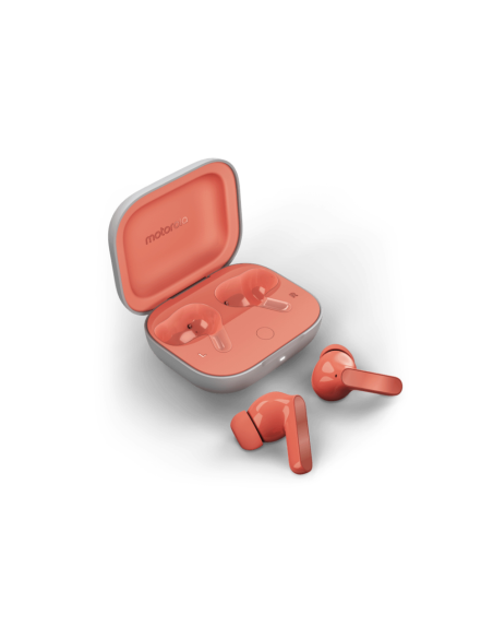 Motorola Moto Buds Auriculares Inalámbrico Dentro de oído Llamadas/Música/Deporte/Uso diario Bluetooth Coral
