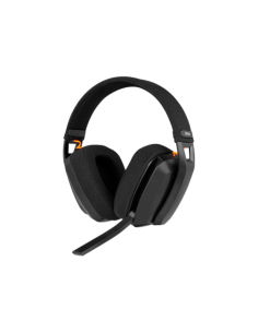 Krom Kanji Auriculares Inalámbrico y alámbrico Diadema Juego USB Tipo C Bluetooth Negro