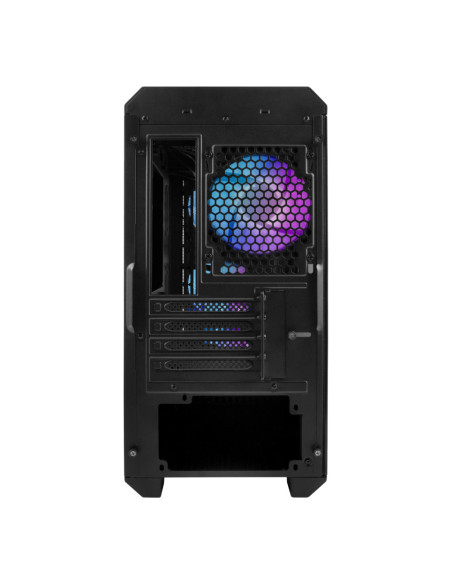 GENESIS Irid 503 ARGB Micro Torre Negro, Transparente