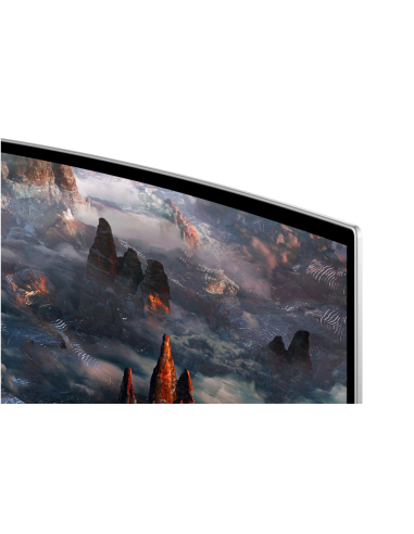 Samsung G93SC pantalla para PC 124,5 cm (49") 5120 x 1440 Pixeles Dual QHD OLED Plata