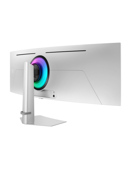 Samsung G93SC pantalla para PC 124,5 cm (49") 5120 x 1440 Pixeles Dual QHD OLED Plata