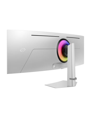 Samsung G93SC pantalla para PC 124,5 cm (49") 5120 x 1440 Pixeles Dual QHD OLED Plata