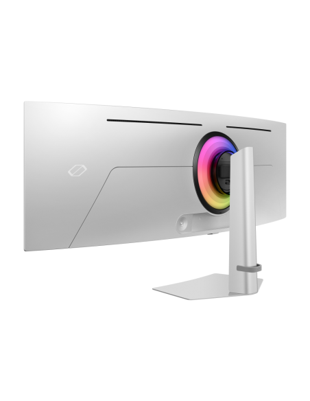 Samsung G93SC pantalla para PC 124,5 cm (49") 5120 x 1440 Pixeles Dual QHD OLED Plata