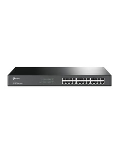 TP-Link TL-SG1024 No administrado Gigabit Ethernet (10/100/1000) 1U Negro