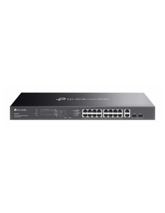 TP-Link Omada ES220GMP switch Gestionado L2 Gigabit Ethernet (10/100/1000) Energía sobre Ethernet (PoE) Negro