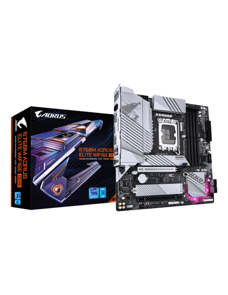 GIGABYTE B760M AORUS ELITE WIFI6E GEN5 Intel B760 LGA 1700 micro ATX