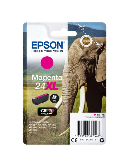 Epson Elephant Cartucho 24XL magenta