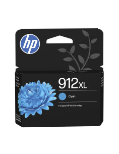 HP Cartucho de tinta Original 912XL cian de alta capacidad