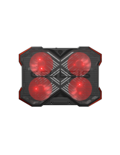 GENESIS Oxid 260 almohadilla fría 43,9 cm (17.3") 1010 RPM Negro, Rojo