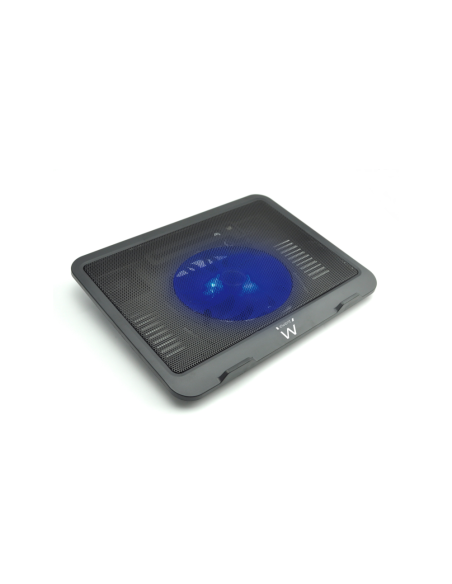 Ewent EW1250 almohadilla fría 40,6 cm (16") 1000 RPM Negro