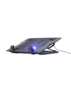 Gembird NBS-1F17T-01 almohadilla fría 43,2 cm (17") 1500 RPM Negro