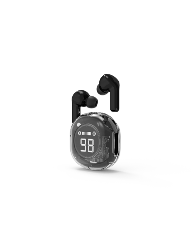 Gembird GMB Audio TWST-01-BK auricular y casco Auriculares Inalámbrico Dentro de oído Llamadas/Música USB Tipo C Bluetooth