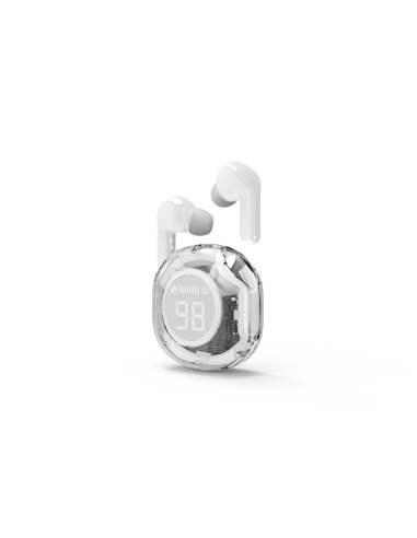 Gembird GMB Audio TWST-01-W auricular y casco Auriculares Inalámbrico Dentro de oído Llamadas/Música USB Tipo C Bluetooth