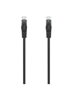 AISENS Cable de Red Latiguillo RJ45 LSZH Cat.6A 500 Mhz UTP AWG24, Negro, 0.5M