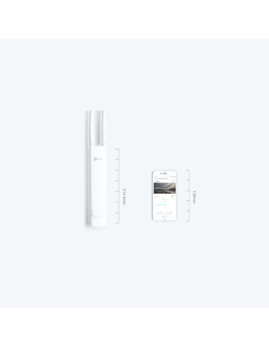 TP-Link EAP113-Outdoor 300 Mbit/s Blanco Energía sobre Ethernet (PoE)