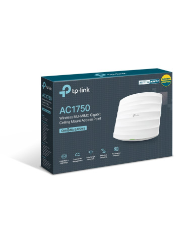 TP-Link Omada EAP245 1750 Mbit/s Blanco Energía sobre Ethernet (PoE)