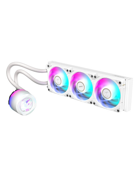 GIGABYTE AORUS WATERFORCE X II 360 ICE Procesador Sistema de refrigeración líquida todo en uno 12 cm Blanco