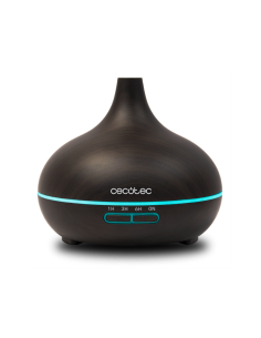 Cecotec Pure Aroma 300 humidificador Ultrasónica 0,3 L Negro, Madera 10 W