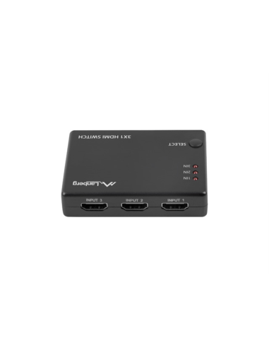 Lanberg SWV-HDMI-0003 interruptor de video
