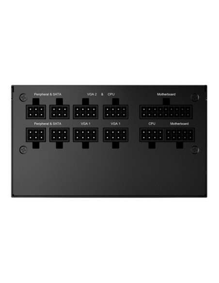 MSI MPG A750GF unidad de fuente de alimentación 750 W 24-pin ATX ATX Negro