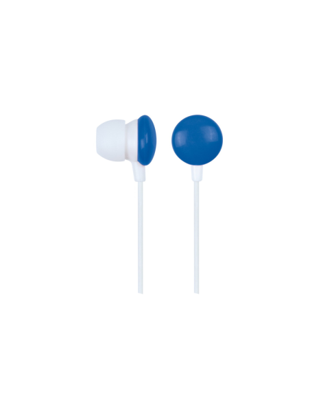 Gembird GMB Audio MHP-EP-001-B auricular y casco Auriculares Alámbrico Dentro de oído Música Azul, Blanco