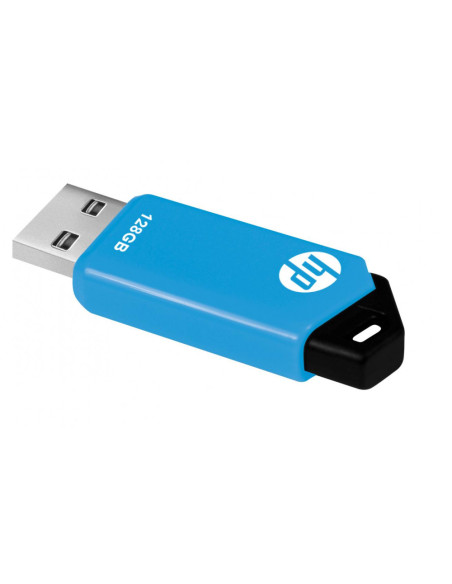 HP v150w unidad flash USB 128 GB USB tipo A 2.0 Negro, Azul