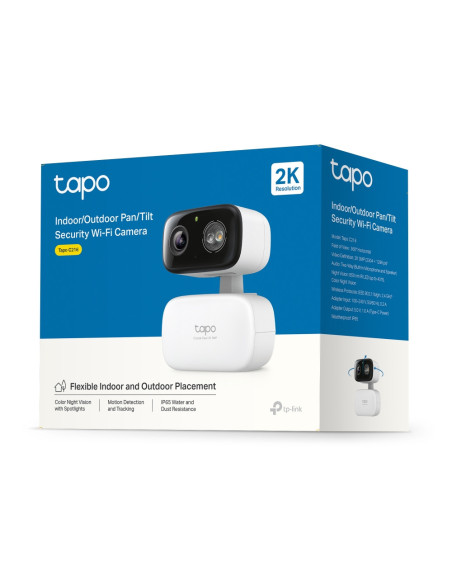 TP-Link Tapo C216 Caja Cámara de seguridad IP Interior 2304 x 1296 Pixeles Techo/Pared/Escritorio