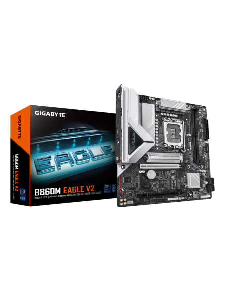GIGABYTE B860M EAGLE V2 placa base Intel B860 LGA 1851 (Socket V1) micro ATX