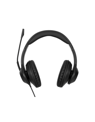 Targus AEH102GL auricular y casco Auriculares Alámbrico Diadema Llamadas/Música USB tipo A Negro