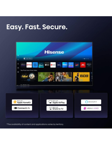 Hisense 50E8Q 127 cm (50") 4K Ultra HD Smart TV Wifi Negro, Gris 600 cd / m²