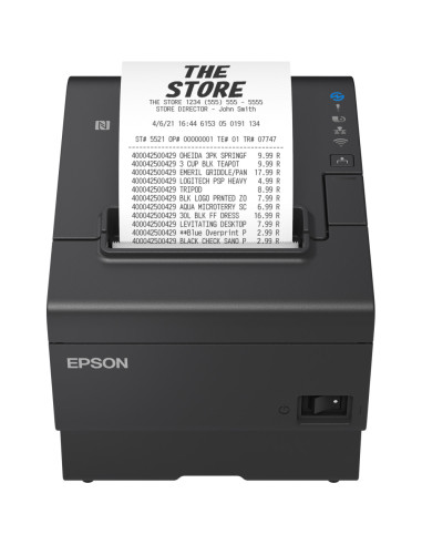 Epson TM-T88VII (112): USB, Ethernet, Serial, PS, Black