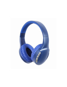 Gembird BTHS-01-B auricular y casco Auriculares Inalámbrico y alámbrico Diadema Llamadas/Música MicroUSB Bluetooth Azul